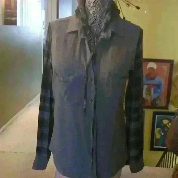 Cloth and Stone hooded shirt sz L - Picture 1 of 1